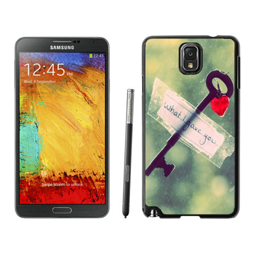 Valentine Key Samsung Galaxy Note 3 Cases DXK - Click Image to Close